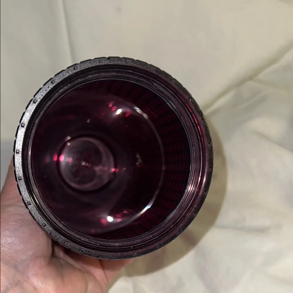 Starbucks 2020 Winter Disco Grid Venti Cold Cup Tumbler 24 oz Plum Berry NWT